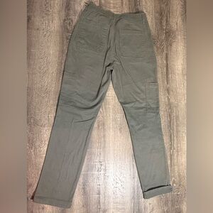 REgeneration by Celebrity Pink High Rise Skinny Cargo Pants Olive Green NWT